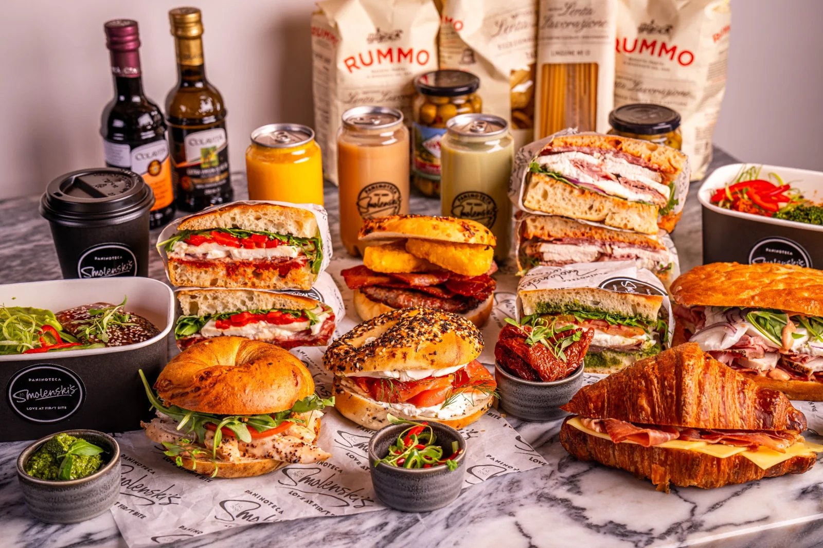 Focaccia, bagels and deli favourites at Smolenski’s in Crosby